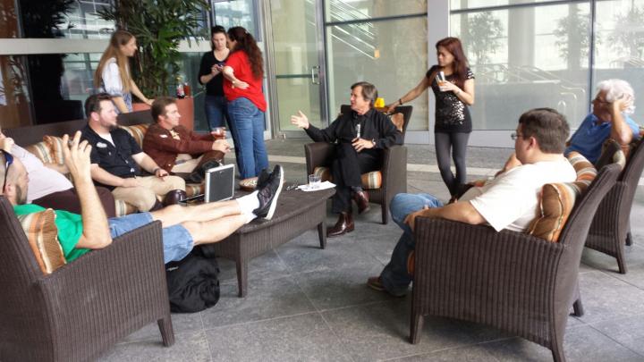 More hanging with Dirk