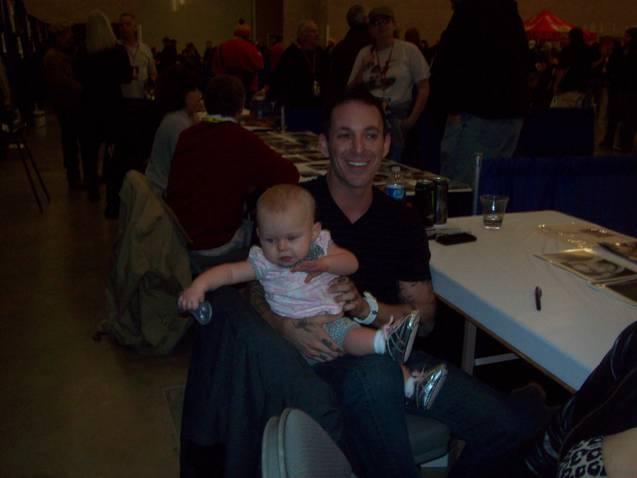 Noah Hathaway and my Grandaughter